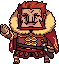 Iskandar in Fate/Pixel Wars, illustrated by Riyo.