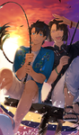 Taigong Summer Ce.webp (457 KB) Upcoming Anglers (釣り人来たる?) in Fate/Grand Order, illustrated by Araya.