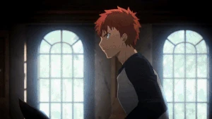 Archer battling Shirou.