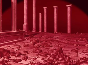 Thần Điện Máu Tươi trên Đảo Vô Dạng.