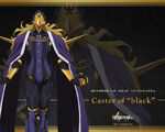 A-1 PicturesWP Wallpaper Illustration of Caster of Black in Fate/Apocrypha, illustrated by Yū‏‎kei Yamada.