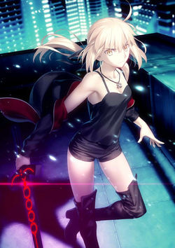 Artoria Pendragon Alter Saber Type Moon Wiki Fandom