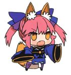 Caster fighting stance from TYPE-MOON Ace Omake Theater