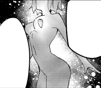 Round Table fragment imbedded in Mash's body