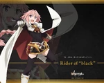 A-1 PicturesWP Wallpaper Illustration of "Rider of Black" in Fate/Apocrypha.