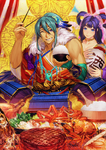 Cuarta ascensión de Archer en Fate/Grand Order, ilustrado por Simosi.