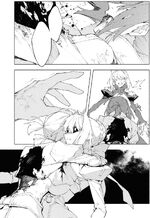 Boudica using Battle Continuation to hug Nero while injured