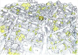 Foreigner's houses district.