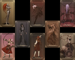 Fate servants card