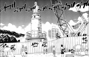 The Edelfelt Construction site as camoflauge.