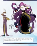 Segundo Arte conceptual de la primera ascensión de Avenger en Fate/Grand Order material IV.