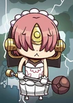 FGO Frankenstein April Fool.png (214 KB) Berserker's April Fools' Day in Fate/Grand Order, illustrated by Riyo.