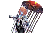 Segunda ascensión de Foreigner en Fate/Grand Order, ilustrado por Kibadori Rue.