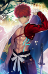Limited/Zero Over (リミテッド／ゼロオーバー?) trong Fate/Grand Order, minh họa bởi Takeuchi Takashi.