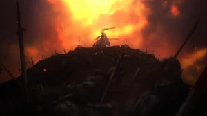 Rhongomyniad trong trận đồi Camlann.