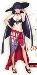 Primera ascensión de Rider en Fate/Grand Order, ilustrado por Mineji Sakamoto.