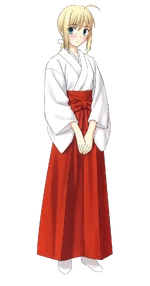 Saber Miko clothing.png