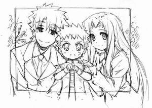 Shirou adottato dalla famiglai Emiya