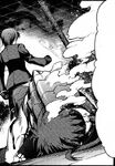 Bazett luego de derrotar a Lancer.