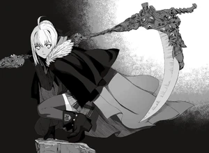 Gray sử dụng Grim Reaper.