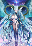 Tercera ascensión de Alter Ego en Fate/Grand Order, ilustrado por Yamanaka Kotetsu.