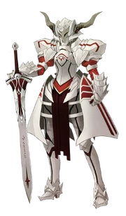 Saber of red armour2