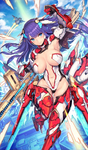 Aerial Drive (エアリアル・ドライブ, Eariaru Doraibu?) en Fate/Grand Order, ilustrado por Nidy-2D-.