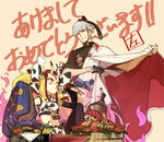 Watanabe no Tsuna and Ibaraki-douji, illustrated by Hidari.