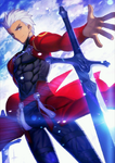 Archer Stage 4 in Fate/Grand Order, illustrated by Takashi Takeuchi.