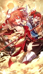 {{nihongo|Три Великих Героя|英雄風采 三英傑||he Three Great Heroes}} в Fate/Grand Order, автор Mashimasaki.