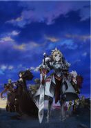 La Faction Rouge dans l'anime Fate/Apocrypha par A-1 Pictures