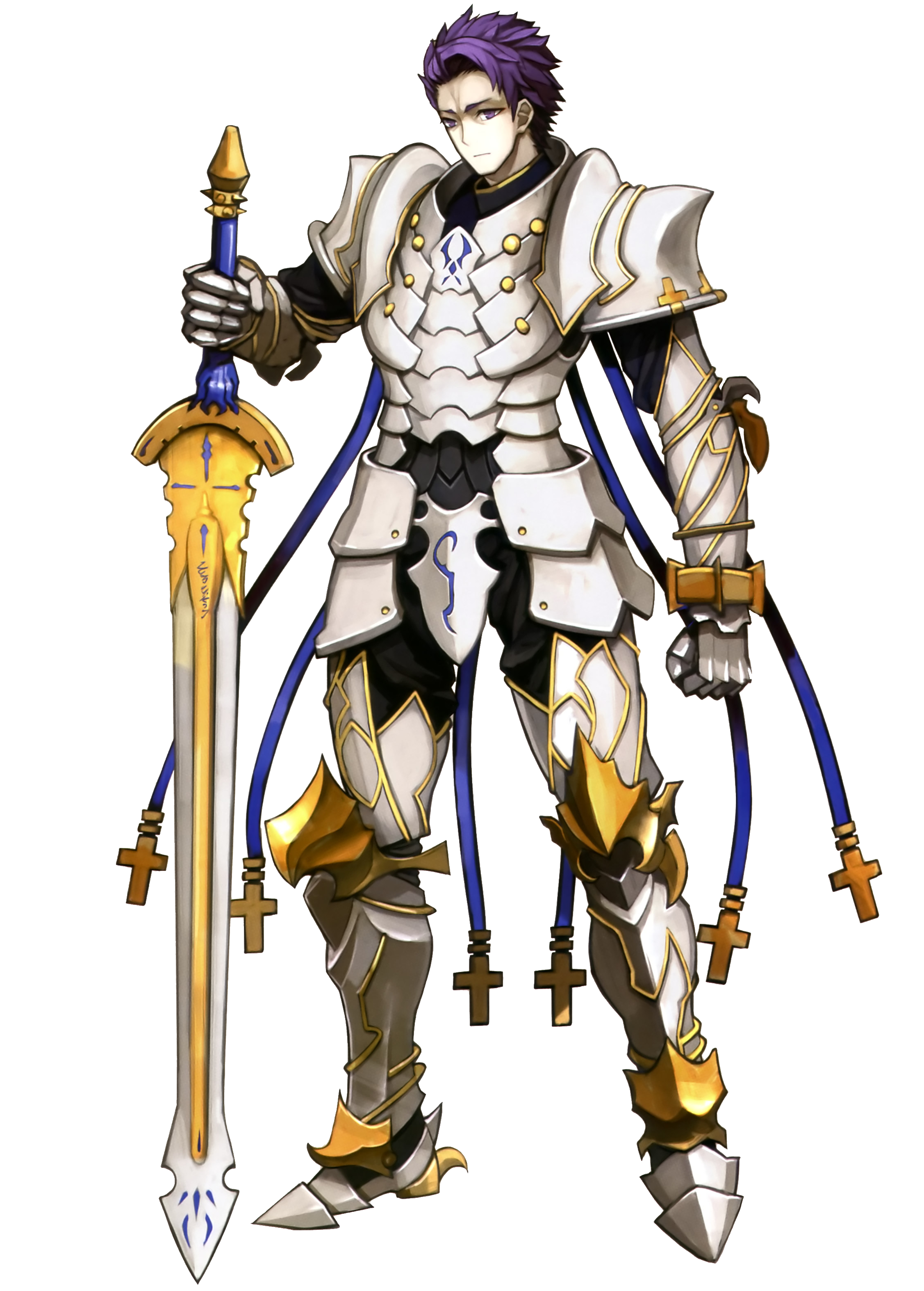 Fate Grand Order Berserker Lancelot Action Figure ~ Animetal ~ Anime UK