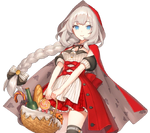 Little Red Riding Hood in "Board Game Apocalypse" of Fate/Grand Order, illustrated by Ginka.