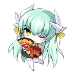 Berserker trong Chibichuki!, minh họa bởi Tsubomi Hanabana.