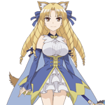 Silver LinkWP character illustration of Luviagelita Edelfelt in Fate/kaleid liner PRISMA☆ILLYA Nintendo 3DS game.