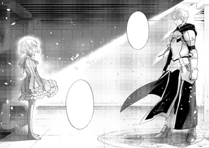 Manaka summons Saber