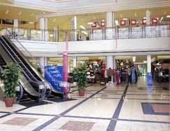 Shopping center.