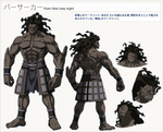 {{WPlink|Lerche (studio)|Lerche}}'s character sheet of Berserker in Carnival Phantasm