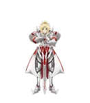 Mordred in Fate/Grand Order -The Sacred Round Table Realm Camelot- Wandering; Agateram.