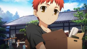 Fate Zero Shirou moving in