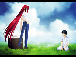 Aoko conoce a Shiki.