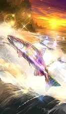 Cá Hồi Trí Tuệ (智慧の魚?)