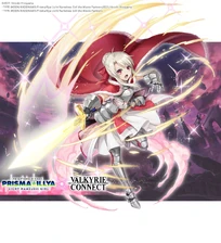 Brave Swordswoman Illyasviel <Install> (聖剣の勇姫イリヤスフィール<夢幻召喚>?) in Valkyrie Connect x Fate/kaleid liner PRISMA☆ILLYA: Licht - The Nameless Girl collaboration.
