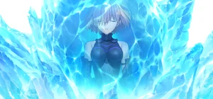 Mash encased in ice.