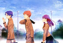 Shinji Matou on a Newtype Special pin-up illustration for Newtype Special