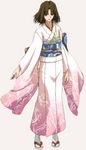 Shiki's third personality 「Ryougi Shiki」, as she is commonly depicted