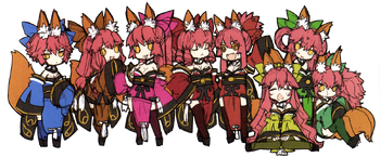 Tamamo's other tails