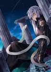 CasterAsclepiusStage4.jpg (299 kB) Caster trạng thái 4 trong Fate/Grand Order, minh họa bởi Teita.