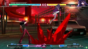 UNDER NIGHT IN-BIRTH - Eltnum vs Carmine