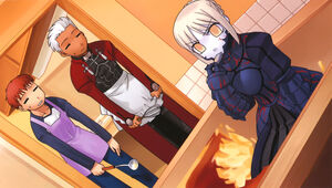 Концовка Тёмной Сэйбер